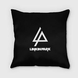 Подушка квадратная Linkin park logo brend music