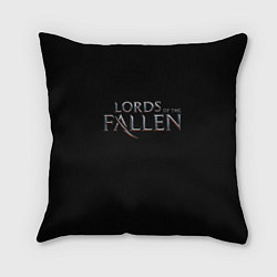 Подушка квадратная Lord of the fallen logo