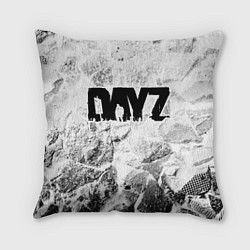 Подушка квадратная DayZ white graphite