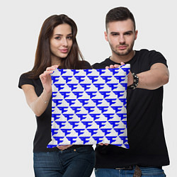 Подушка квадратная FaZe Clan pattern team, цвет: 3D-принт — фото 2