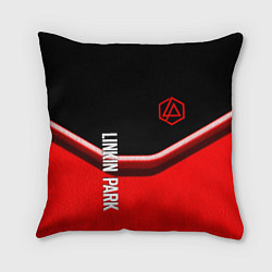 Подушка квадратная Linkin park geometry line steel