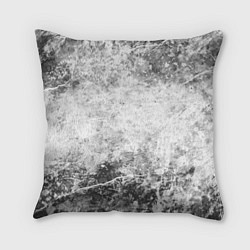 Подушка квадратная Абстракция - серый ветер