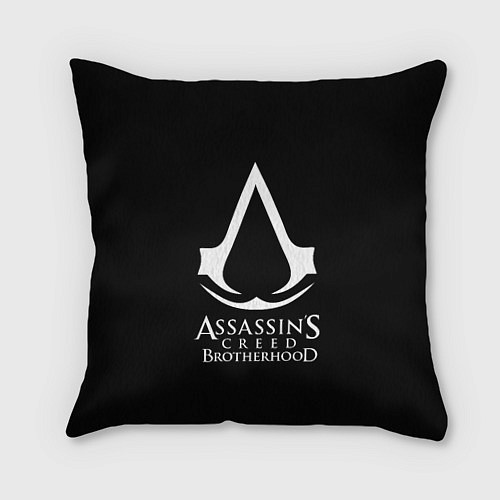 Подушка квадратная Assassins Creed brotherhood / 3D-принт – фото 1