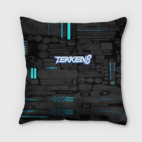 Подушка квадратная Tekken namco game / 3D-принт – фото 1