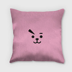 Подушка квадратная BT21 Cooky, цвет: 3D-принт