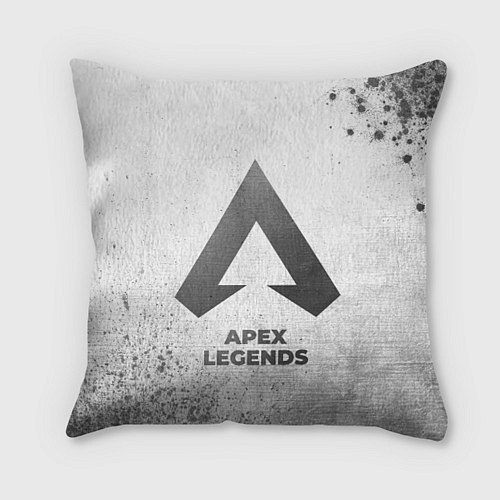 Подушка квадратная Apex Legends - white gradient / 3D-принт – фото 1