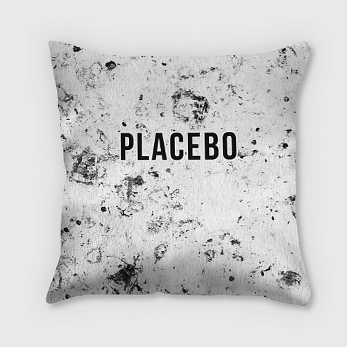 Подушка квадратная Placebo dirty ice / 3D-принт – фото 1