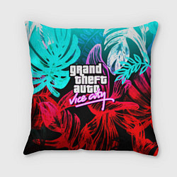 Подушка квадратная GTA vice city tropic