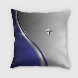Подушка квадратная Tesla abstraction auto
