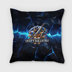Подушка квадратная Captain Titus Warhammer 40000 space marine 2