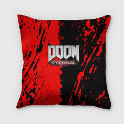 Подушка квадратная Doom eternal краски