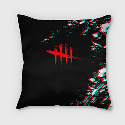 Подушка квадратная Dead by daylight глитч