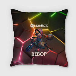 Подушка квадратная Deadlock Bebop неоновые плиты