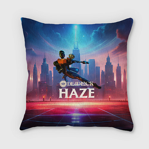 Подушка квадратная Deadlock Мгла / 3D-принт – фото 1