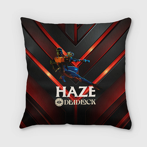 Подушка квадратная Deadlock Haze Мгла / 3D-принт – фото 1