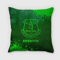 Подушка квадратная Everton - green gradient