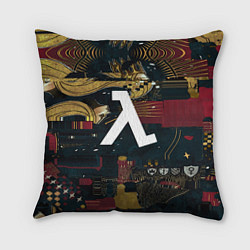 Подушка квадратная Half life empress skin