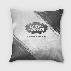 Подушка квадратная Land Rover - white gradient