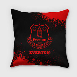 Подушка квадратная Everton - red gradient