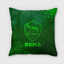 Подушка квадратная Roma - green gradient