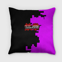 Подушка квадратная Tekken pattern pink