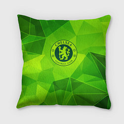 Подушка квадратная Chelsea green poly