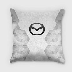 Подушка квадратная Mazda white poly