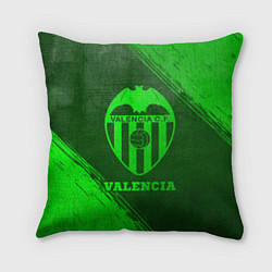 Подушка квадратная Valencia - green gradient