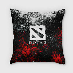 Подушка квадратная Dota2 брызги красок