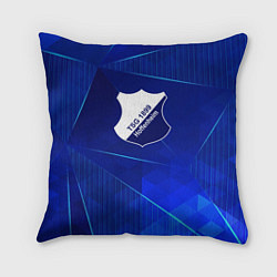 Подушка квадратная Hoffenheim blue poly