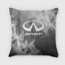 Подушка квадратная Infiniti - grey gradient