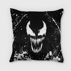 Подушка квадратная Venom logo