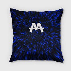 Подушка квадратная Asking Alexandria blue energy, цвет: 3D-принт