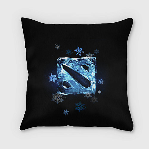 Подушка квадратная Dota 2 - ice / 3D-принт – фото 1