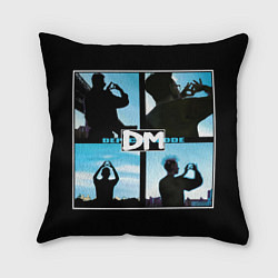 Подушка квадратная DM world in my eyes, цвет: 3D-принт