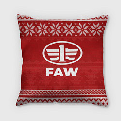 Подушка квадратная Новогодний FAW