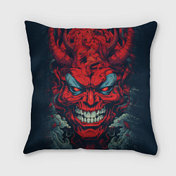 Подушка квадратная Red demon Oni
