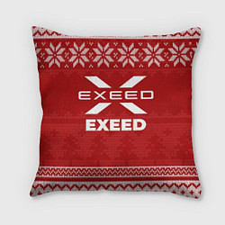 Подушка квадратная Новогодний Exeed