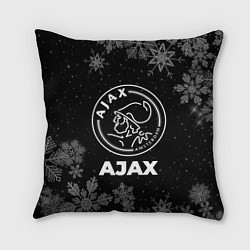 Подушка квадратная Снежный Ajax