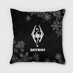 Подушка квадратная Снежный Skyrim