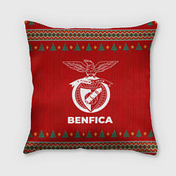 Подушка квадратная Benfica new year