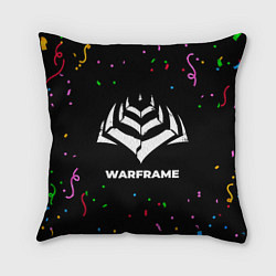 Подушка квадратная Warframe конфети, цвет: 3D-принт