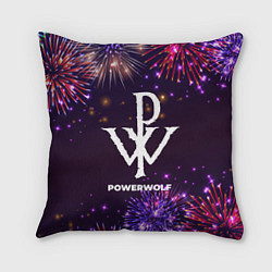 Подушка квадратная Праздничный Powerwolf
