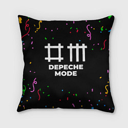 Подушка квадратная Depeche Mode конфети