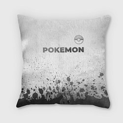 Подушка квадратная Pokemon - white gradient посередине