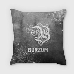 Подушка квадратная Burzum - grey gradient