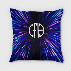 Подушка квадратная Pantera neon energy