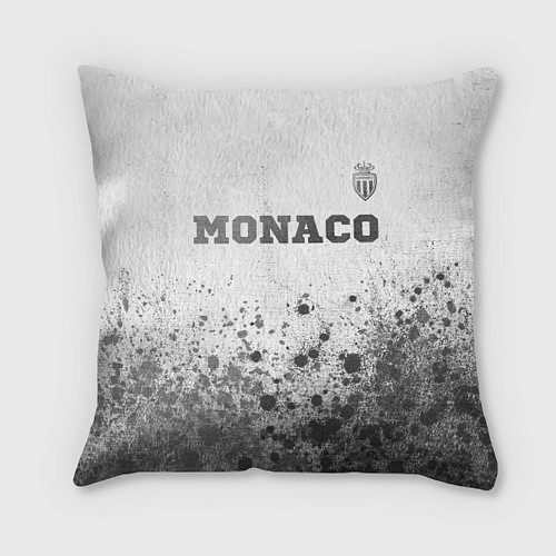 Подушка квадратная Monaco - white gradient посередине / 3D-принт – фото 1