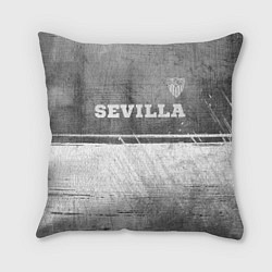 Подушка квадратная Sevilla - grey gradient посередине, цвет: 3D-принт