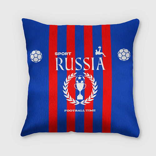 Подушка квадратная Футбольная форма с номером 7 / 3D-принт – фото 1